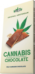 HaZe Cannabis Melkesjokolade - Kartong (15 barer)
