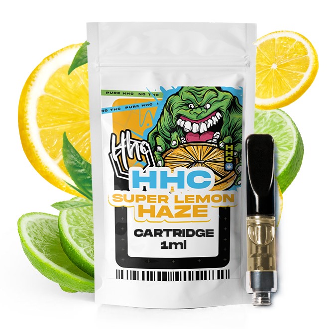 Czech CBD HHC kasetne Super citronu migla, 94 %, 1 Jr