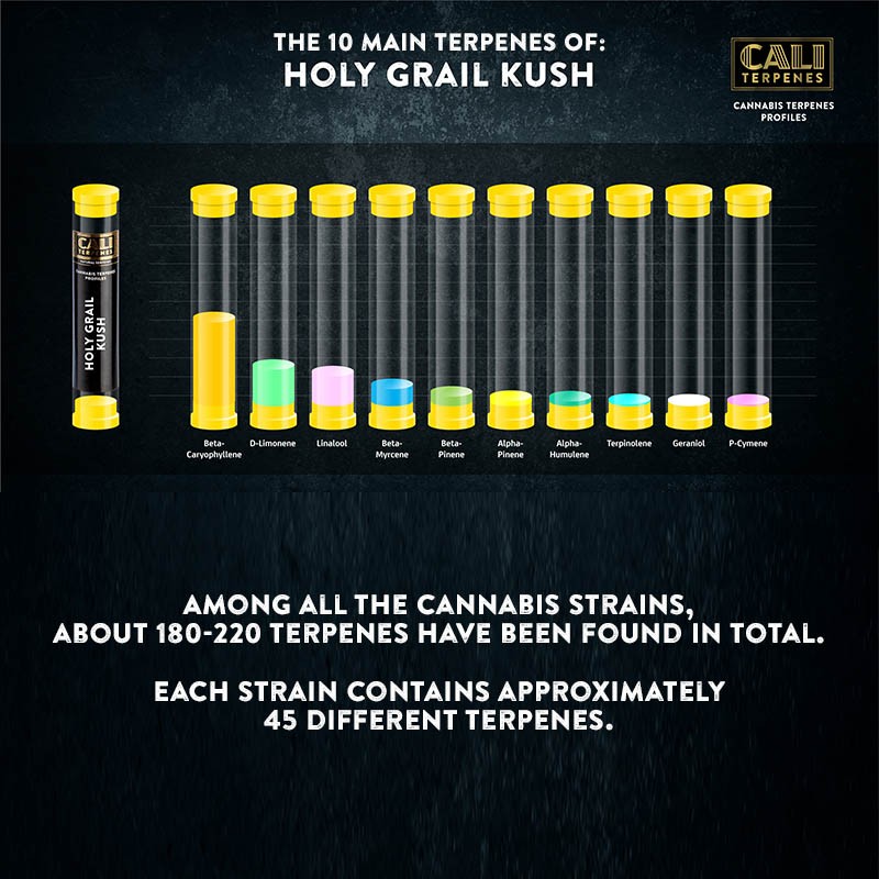 Acquista Liquido Sigaretta Elettronica Holy Grail Kush Cali Terpenes  Economico su PEV