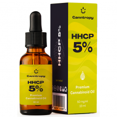 Canntropy HHCP Premium Cannabinoid Oil - 5 %, 500 mg, 10 ml