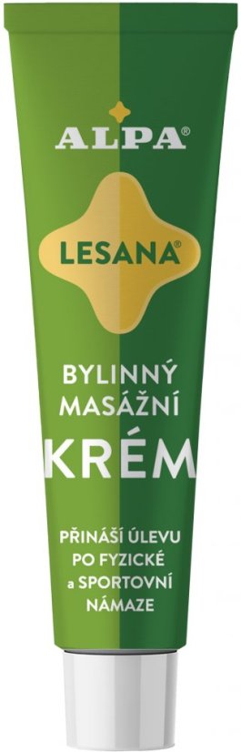Alpa Lesana herbal massage cream 40 g, 10 pcs pack