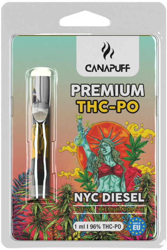CanaPuff THCPO patron NYC Diesel, THCPO 96 %