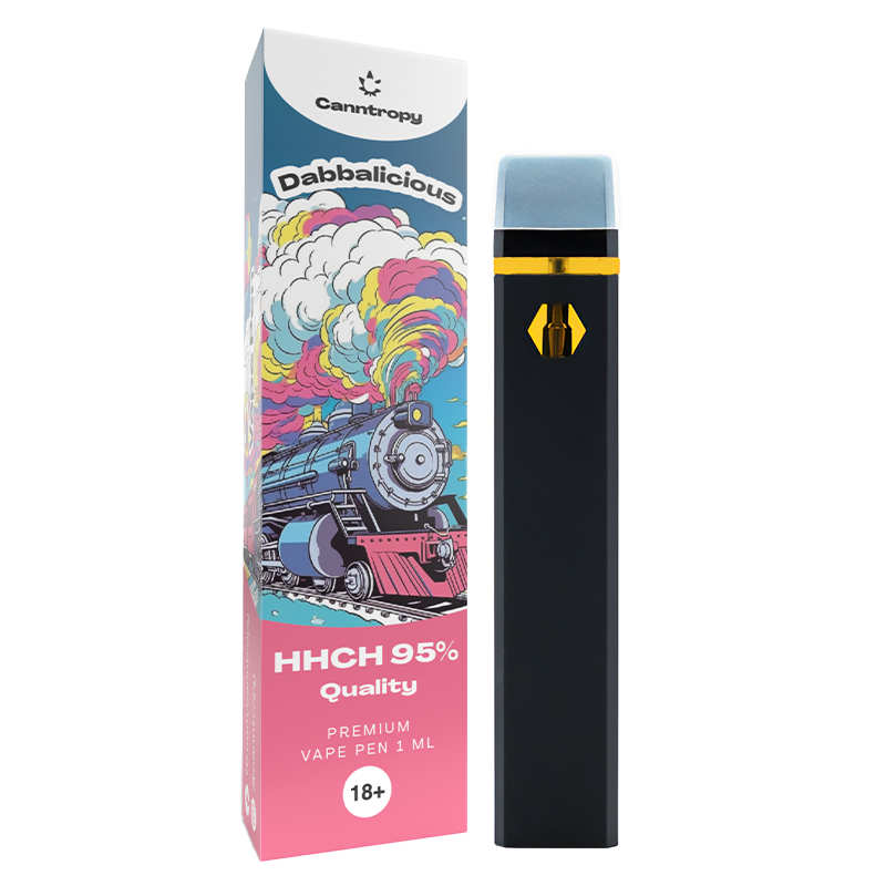 Canntropy HHCH Vape Pen Dabbalicious, HHCH 95% Quality, 1 Ml | Canatura ...