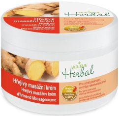 Alpa Crème de massage chauffante aux herbes 250 ml, paquet de 4 pièces