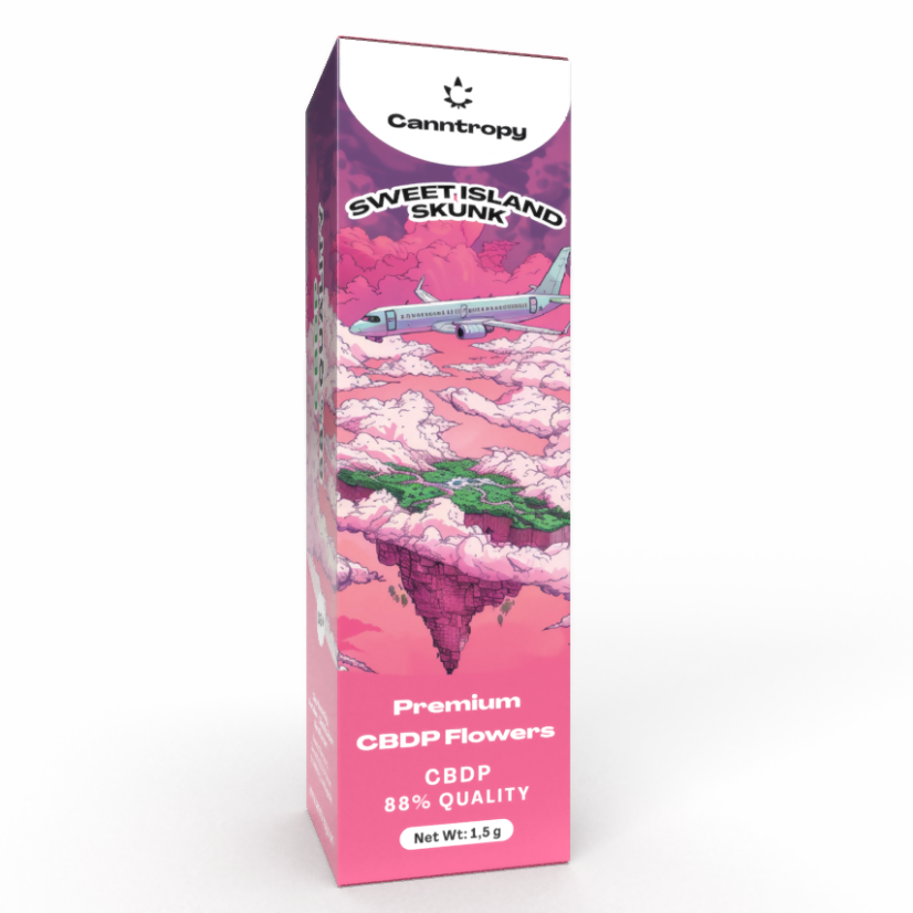 Canntropy CBDP Prerolls Sweet Island Skunk, CBDP 88 % qualité, 1,5 g