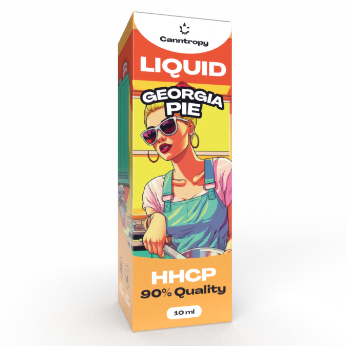 Canntropy HHCP Liquid Georgia Pie, HHCP 90% gæði, 10ml