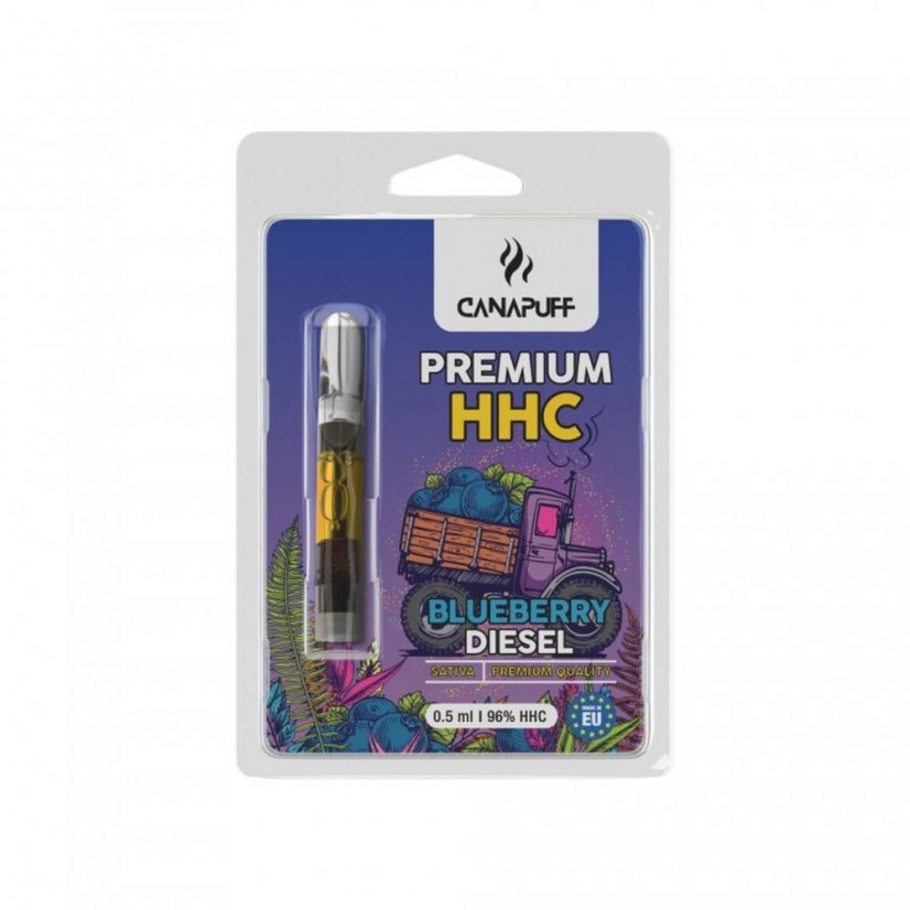 CanaPuff - Cartucho DIESEL ARÁNDANO - HHC 96%, 0,5 ml