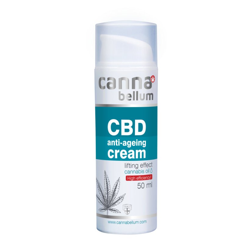 Cannabellum Crema antietà al CBD, 50 ml - confezione da 6 pezzi