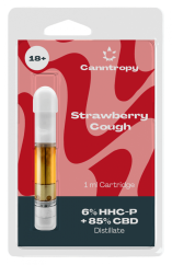 Canntropy HHCP Blend Cartridge Jordgubbshosta, 6 % HHCP, 85 % CBD, 1 ml