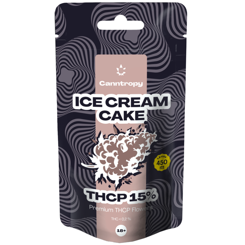 Canntropy Sladoledna torta THCP Flower Ice Cream Cake, 15 % THCP, 1 g - 100 g