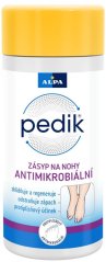 Pó para pés Alpa Pedik com aditivo antimicrobiano 100 g, embalagem de 10 unidades