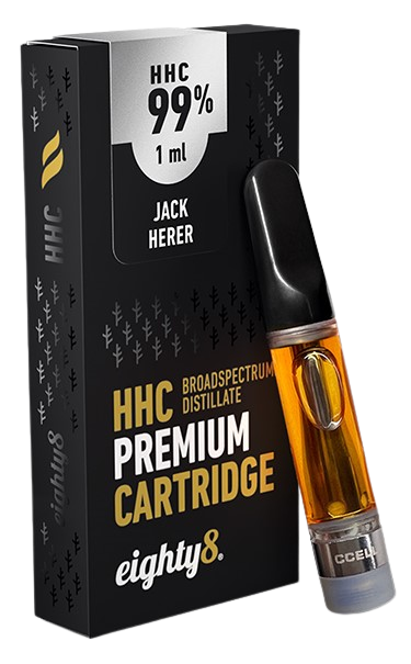 Eighty8 Cartucho HHC Jack Herer - 99% HHC, 1 ml