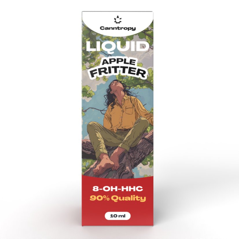 Canntropy Buñuelo de manzana líquido 8-OH-HHC, calidad 8-OH-HHC 90%, 10 ml