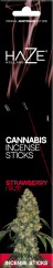 Haze Cannabis Incenso Sticks Strawberry Haze - Caixa (6 pacotes)
