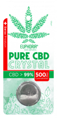 Euphoria Pure CBD Crystal 99.6%, 500 mg