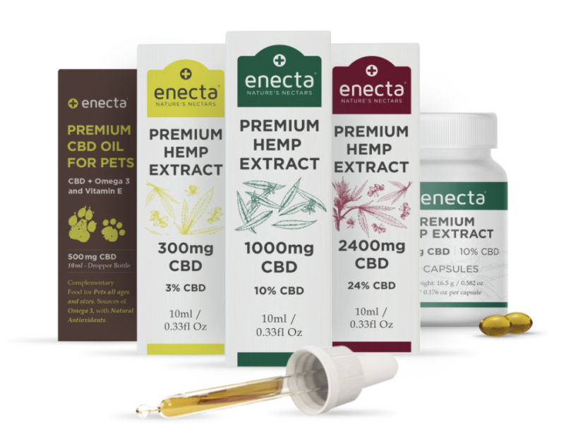 Enecta CBD hampolje 24 %, 7200 mg, 30 ml