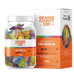 Orange County CBD Kumipullot, 85 kpl, 1600 mg CBD, 465 G