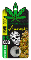 Euphoria Hash CBD 6% Amnesia 1 g