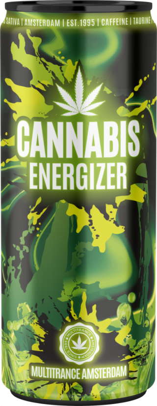 Cannabis Energizer Drink (250 ml) - Skuff (24 bokser)