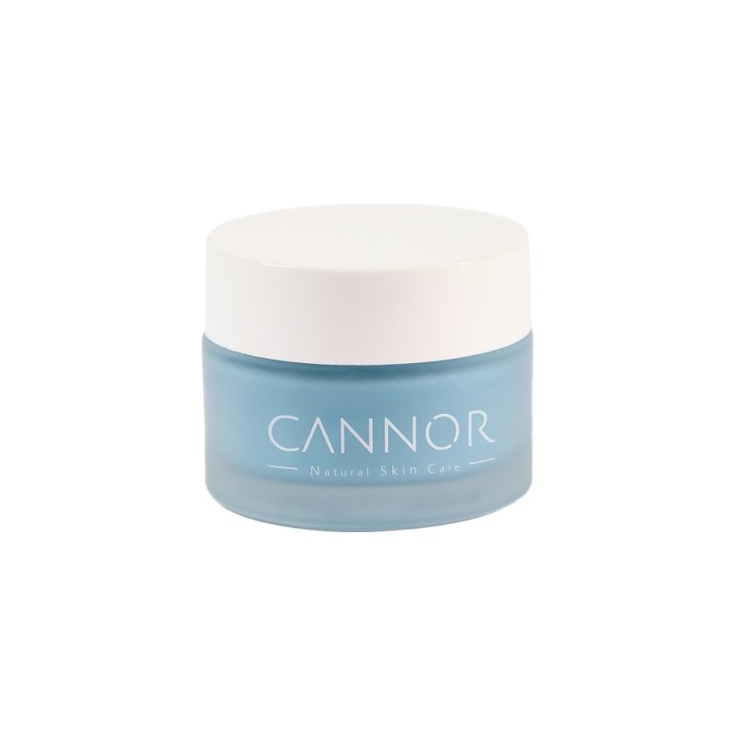 Cannor Hazelnoot gezichtsscrub Blauwe Klei & CBD, 50 ml