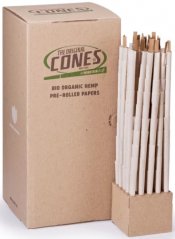 The Original Cones, Cones Bio Organic Hampa Liten Bulk Box 1000 st
