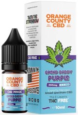 Orange County CBD E-Liquid Grand Daddy Purple, CBD 300 мг, 10 мл