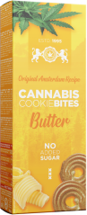Bocaditos de galleta de mantequilla de cannabis - Caja (12 cajas)
