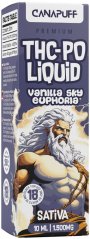CanaPuff THCPO Liquide Vanille Ciel Euphoria, 1500 mg