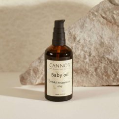 Cannor Aceite de baño para bebés, 100 ml