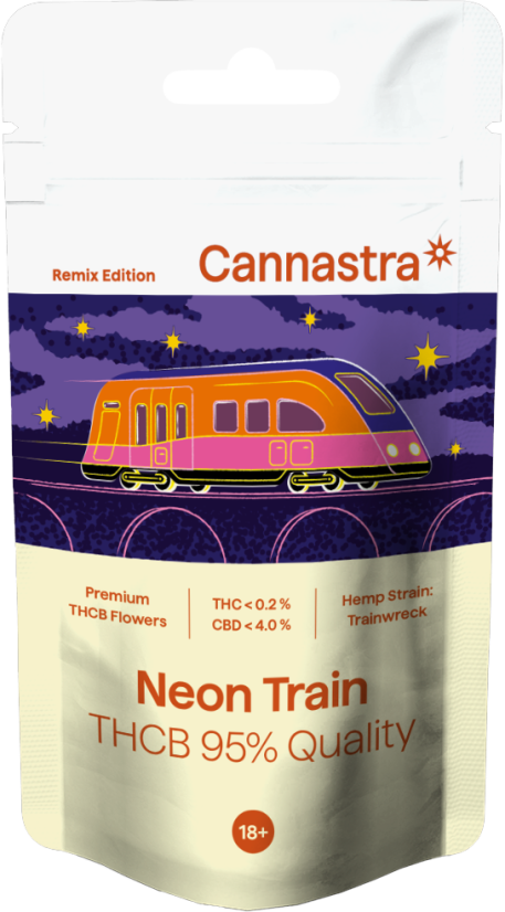 Cannastra THCB Hoa Neon Tàu, THCB 95% chất lượng, 1g - 100 g