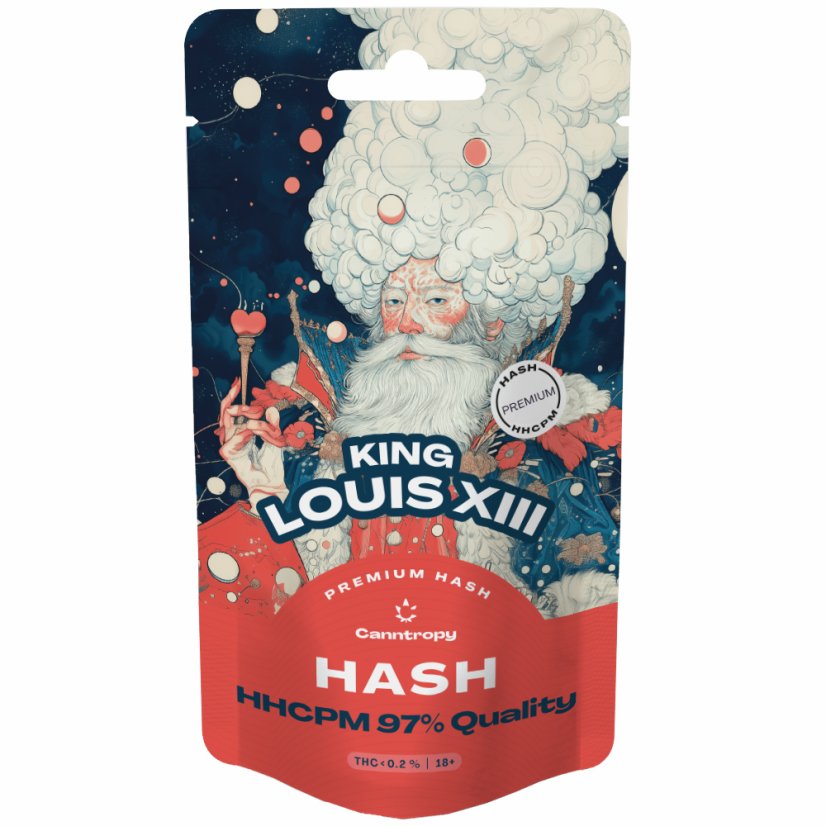 Canntropy HHCPM Hash King Louis XIII, HHCPM 97% calitate, 1g - 100 g