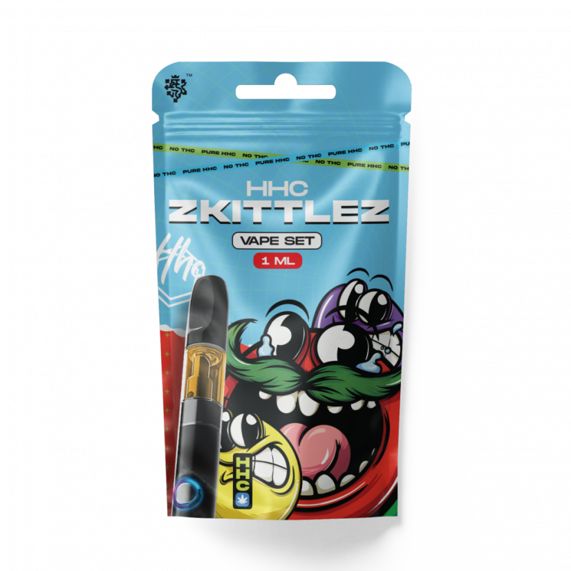 Czech CBD HHC Set Batterie + Cartouche Zkittles, 94 %, 1 Junior