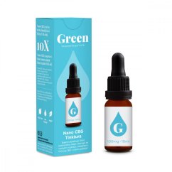 Green Pharmaceutics Нано CBG тинктура 10%, 100 mg, 10 ml