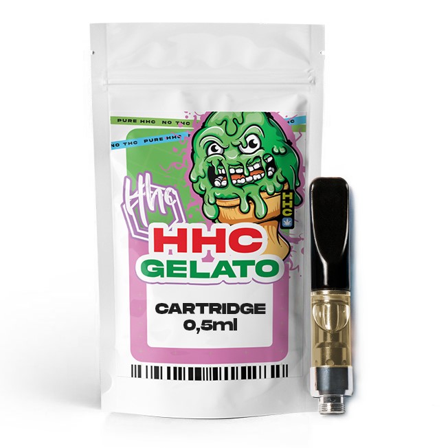 Czech CBD HHC hylki Gelato, 94%, 0,5 ml