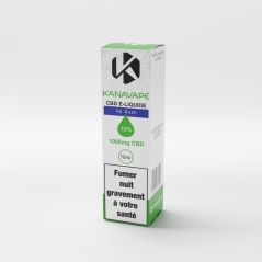 Kanavape OG Kush liquido, 10 %, 1000 mg CBD, 10 Jr