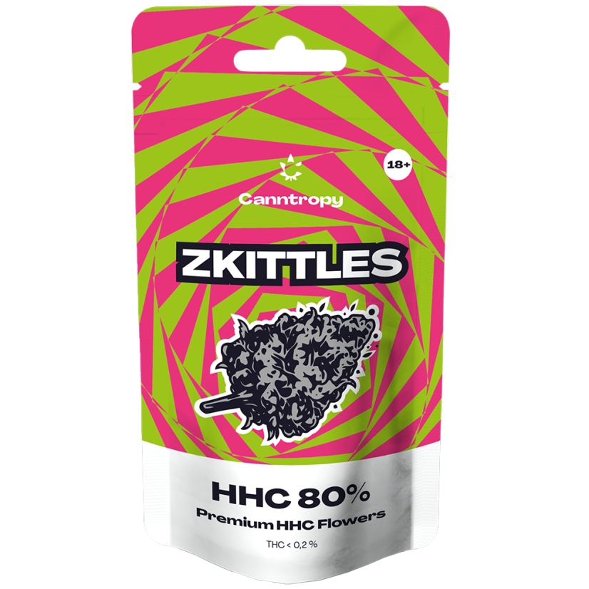 Canntropy Λουλούδι HHC Zkittles 80%, 1 σολ - 100 σολ