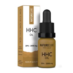 Dabas ārstnieciskā HHC eļļa 20%, 2000 mg, 10 ml