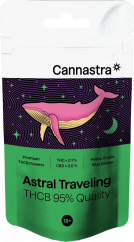 Cannastra THCB Flower Astral Travelling, THCB 95% Qualität, 1g - 100 g