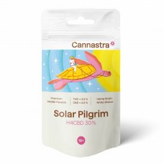 Cannastra H4CBD Flor Solar Pilgrim (White Widow) 30%, 1 gramo - 100 gramo