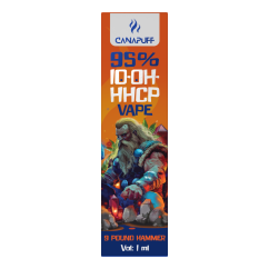 CanaPuff 10-OH-HHCP Disposable Vape Pen 9 Pound Hammer, 10-OH-HHCP 95 %, 1 мл