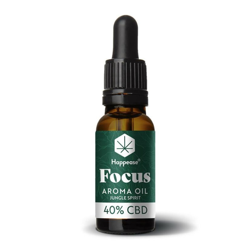 Happease Focus CBD Oil Jungle Spirit, 40% CBD, 4000 мг, 10 мл