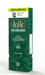 Kalibloom HHC ベイプペン スーパー レモン ヘイズ 90%、1000mg HHC、1ml