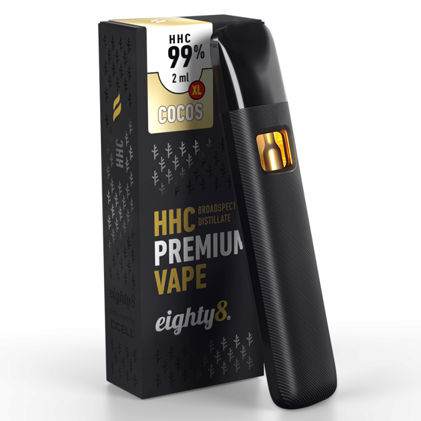 Eighty8 HHC Vape Cocos, 99% HHC, 2 ml