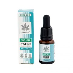 CANNALINE CBD kanepiõli ILMA THC-ta 5%, 500 mg, 10 ml