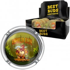 Best Buds Scrumiere mici din sticlă Gorilla Glue (6 buc/afișaj)