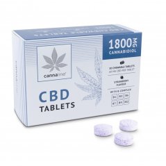 Cannaline CBD Tablety s B-komplexem, 1800 mg CBD, 30 x 60 mg