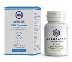Capsule CBD di canapa Alpha-CAT 20x30mg, 600 mg