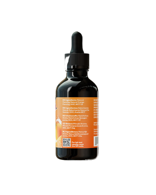 Delta Munchies HHC Tinctuur Oranje Crème, 10% HHC, 3000 mg/ml, 30 ml