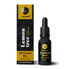 Happease CBD Liquid Lemon Tree, 5% CBD, 500 mg, 10 ml