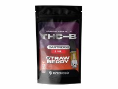 Czech CBD Cartuccia THCB Fragola, THCB 15 %, 1 ml